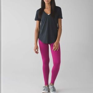 Lululemon Zone In Tight raspberry NWT